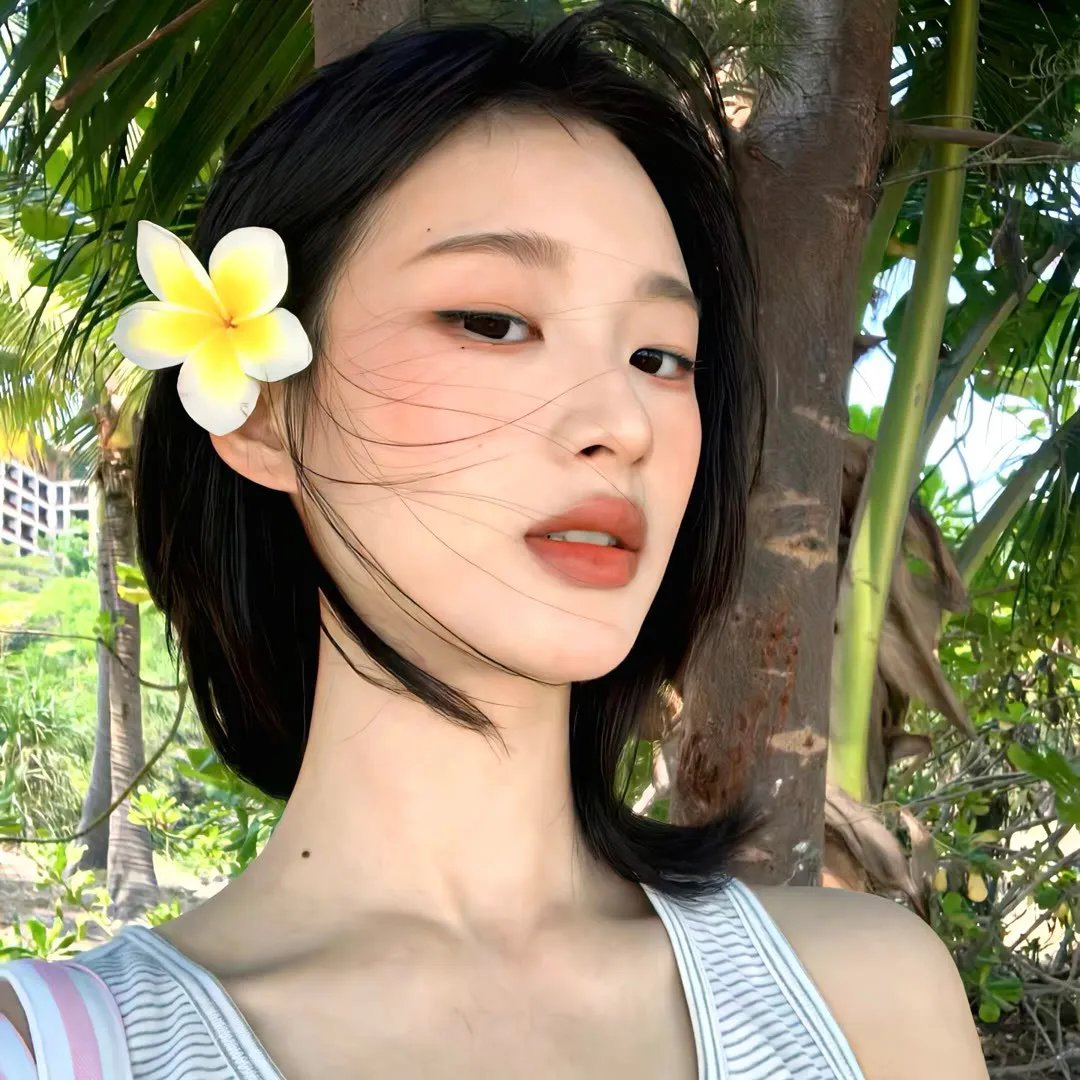 三个带面纱的女子